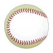 Glück 4 Leaf Irish Clover grün weißes Baseball (Vorderseite Links)