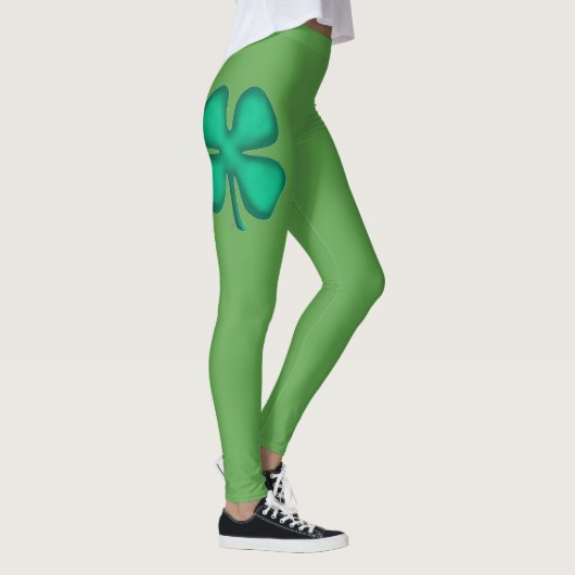 Glück 4 Leaf Irish Clover Leggings (Rechts)