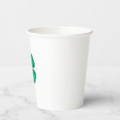 Glück 4 Leaf Irish Clover Papier Becher (Links)