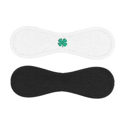 Glück 4 Leaf Irish Clover Schwarz-weißer Baseball (Paneele)