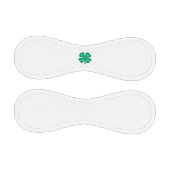 Glück 4 Leaf Irish Clover weißes Baseball (Paneele)