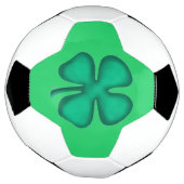 Glück 4 Leaf Irish Kleber grünen Fußball (Gedreht)