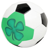 Glück 4 Leaf Irish Kleber grünen Fußball (Dreiviertel)