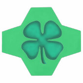 Glück 4 Leaf Irish Kleber grünen Fußball (Flach)