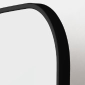 Glück 4 Leaf Irish Kleber weißes Pickleball Paddel Schläger (Linke Seite)