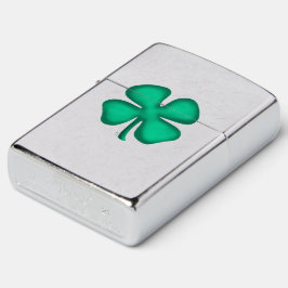 Glück 4 Leaf Irish Kleber Zippo Feuerzeug