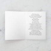 GLÜCK 50. SON GREETING CARD KARTE (Innenseite)