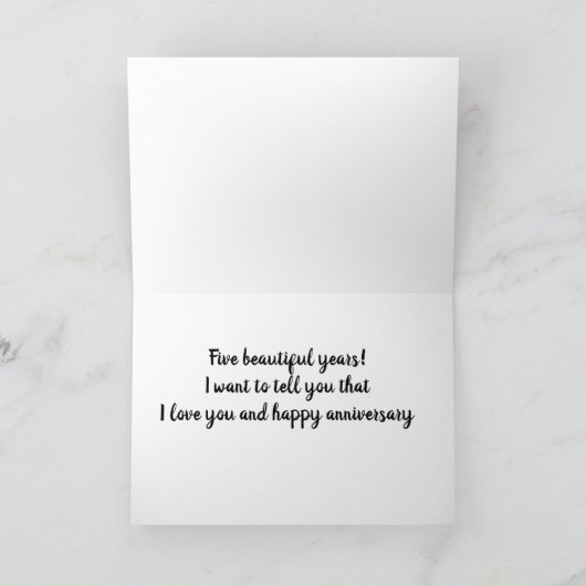 GLÜCK **5. JAHRESZEITPUNKT** EHEFRAU ODER HUSBAND- KARTE (Innenseite)