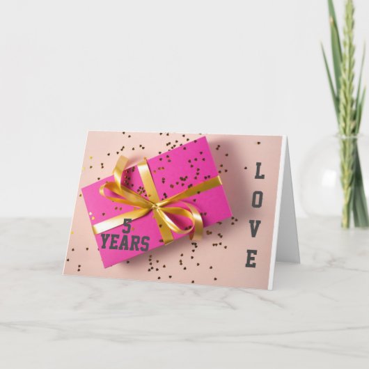 GLÜCK **5. JAHRESZEITPUNKT** EHEFRAU ODER HUSBAND- KARTE (Vorderseite)