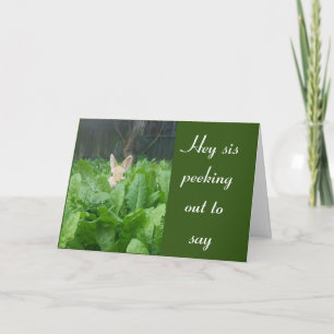 GLÜCK **60.** GEBURTSTAG ***SISTER*** KARTE