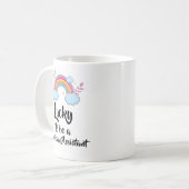 Glück als Assistenzärztin Tasse (Vorderseite Links)