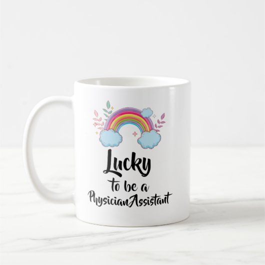 Glück als Assistenzärztin Tasse (Links)