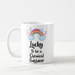Glück als Chemieingenieur-Tasse Kaffeetasse