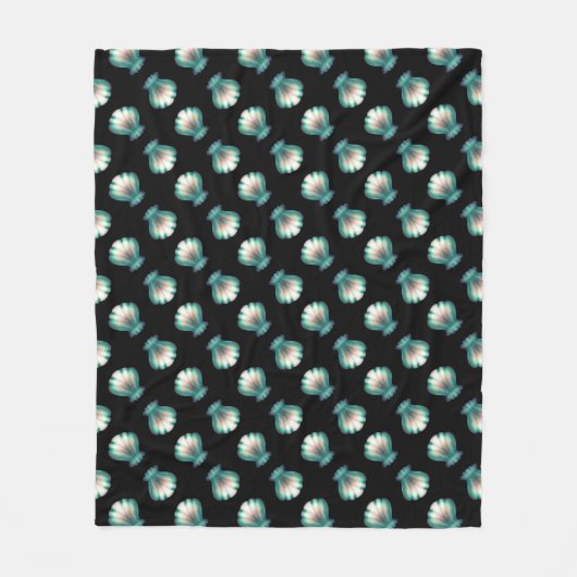 Glück als ein Klam Fleecedecke (Vorderseite)