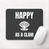 Glück als ein Klam Mousepad (Mit Mouse)
