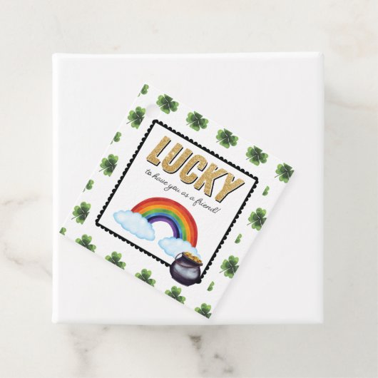 Glück als Freund Geschenkanhänger (Beispiel)