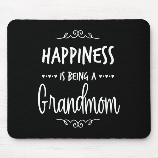 Glück als Großmutter-Sondergroßmutter Mousepad (Vorne)