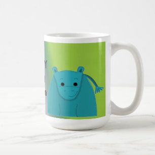 Glück als Hippo Kaffeetasse