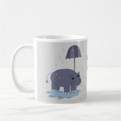 Glück als Hippo Kaffeetasse (Links)