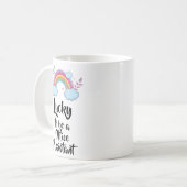 Glück als Office Assistant Tasse (Vorderseite Links)