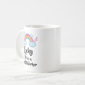 Glück als Postarbeiter-Tasse Kaffeetasse (Vorderseite Links)