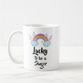 Glück als Sängerin-Tasse Kaffeetasse (Links)