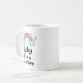 Glück als Sekretärin-Tasse Kaffeetasse (Vorderseite Links)