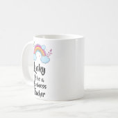 Glück als Tasse für Geschäftslehrer (Vorderseite Links)