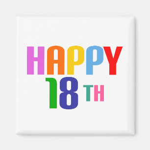 Glück am 18. magnet