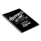 Glück arbeitet am Layout, Dampfzug Notizblock (Rechte Seite)