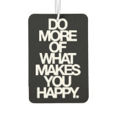 Glück Autolufterfrischer (Rückseite)