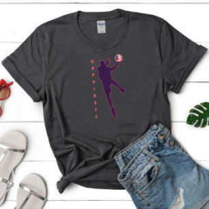Glück Basketball T-Shirt, Basketball Fan T-Shirts