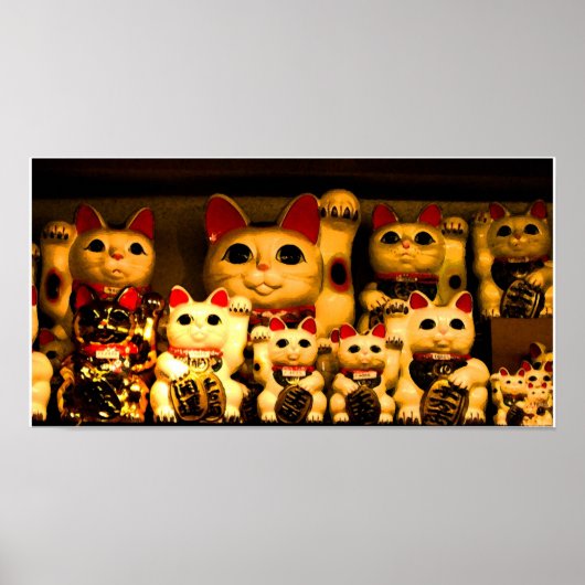 Glück Beconing Kitty Poster (Vorne)