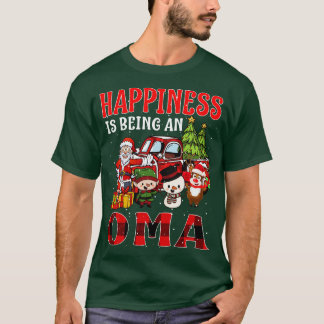 Glück bedeutet, ein Oma-Weihnachten zu sein T-Shirt
