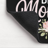 Glück bedeutet, eine Mami zu sein Florale Mutterta Mousepad (Ecke)