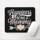 Glück bedeutet, eine Mami zu sein Florale Mutterta Mousepad (Mit Mouse)