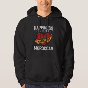 Glück bedeutet, mit einer marokkanischen Ehefrau v Hoodie