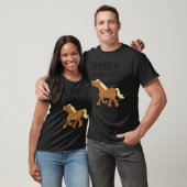 Glück beginnt mit Belgischem Kaltblut T-Shirt (Unisex)