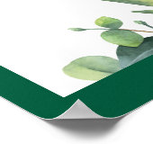 Glück beginnt unter Ihrem eigenen Dach Poster (Ecke)