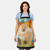 GLÜCK BEGRÜSSEN Koch-Bastler Schürze (Getragen)