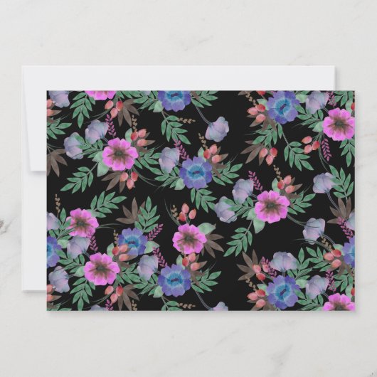 Glück beim Brautparty der Liebe Einladung (Rückseite)