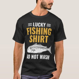 Glück beim Fischfang für Jäger und Fischer 6 T-Shirt