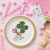 Glück beim Irish St. Patrick's Paper Plate Pappteller (Party)