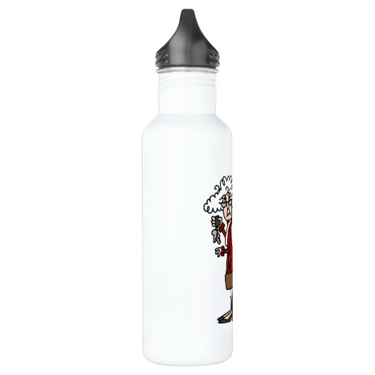 Glück beim Spaß Edelstahlflasche (Links)