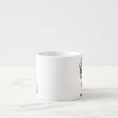 Glück beim Spaß Espressotasse (Vorderseite)