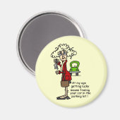 Glück beim Spaß Magnet (Vorderseite/Rückseite)