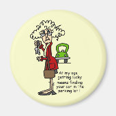 Glück beim Spaß Magnet (Vorne)