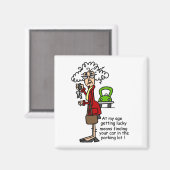 Glück beim Spaß Magnet (Vorderseite/Rückseite)