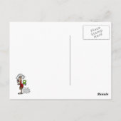 Glück beim Spaß Postkarte (Rückseite)