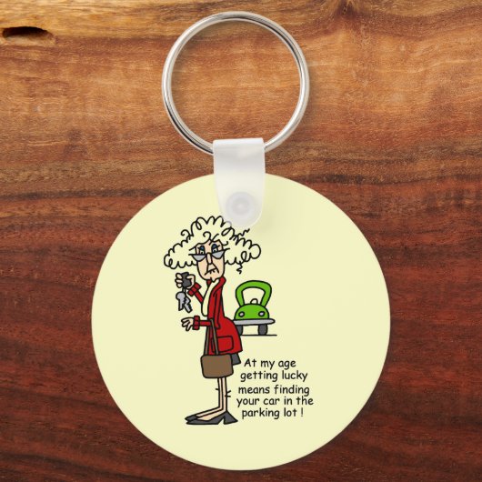 Glück beim Spaß Schlüsselanhänger (Vorderseite)